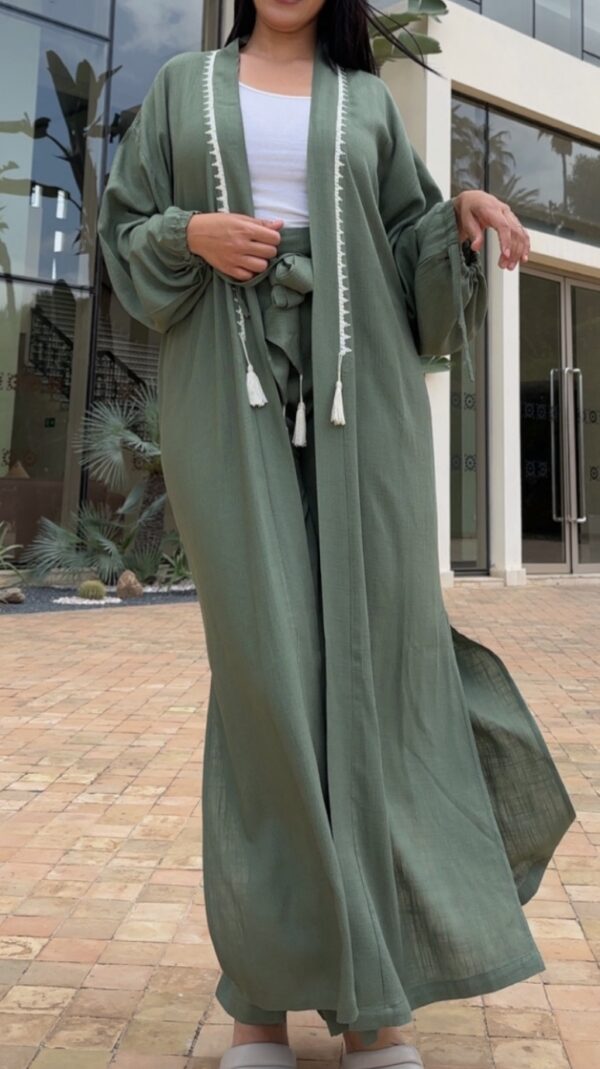 Ensemble Kimono long lin – Image 2