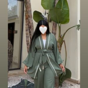 Ensemble kimono lin court